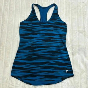 2/15 Old Navy Blue Camo Tank Top
